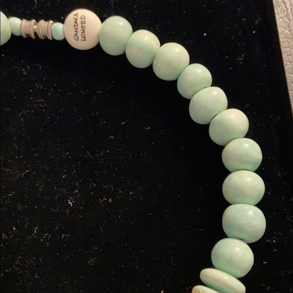 Vintage Ruby Z Candace Loheed Ceramic Necklace - image 4